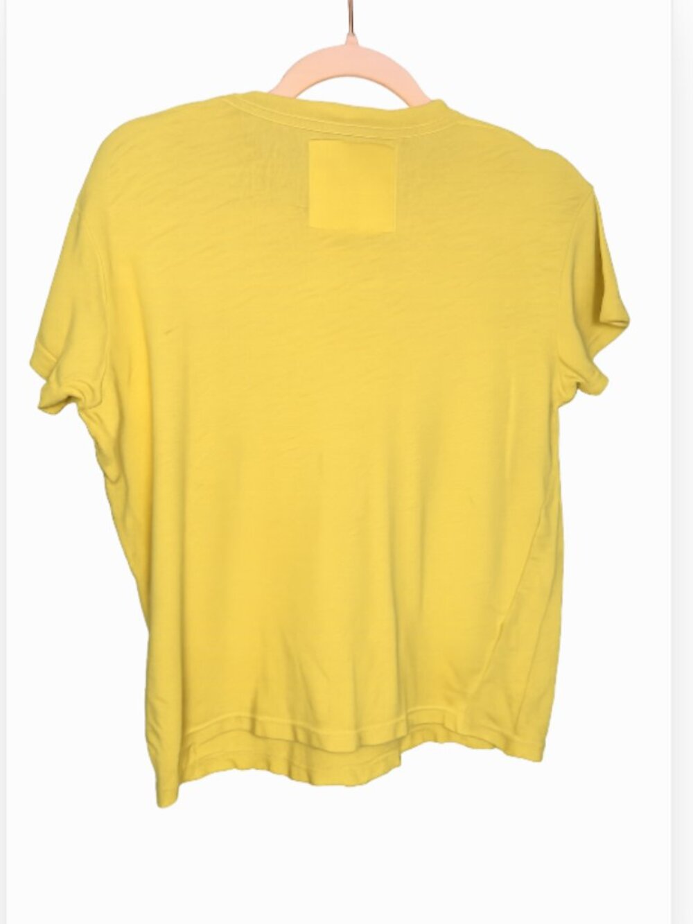 MOTHER The Sinful "Red Hot Mama" Graphic Tee – S- Yellow/Red- MSRP $130 - Picture 5 of 9